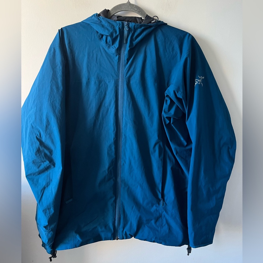 Arc'teryx Blue Solano Hoody Jacket- Men's